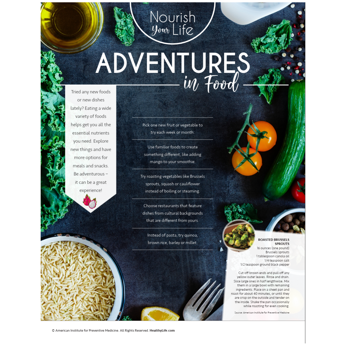 Nourish Your Life: Adventures in Food