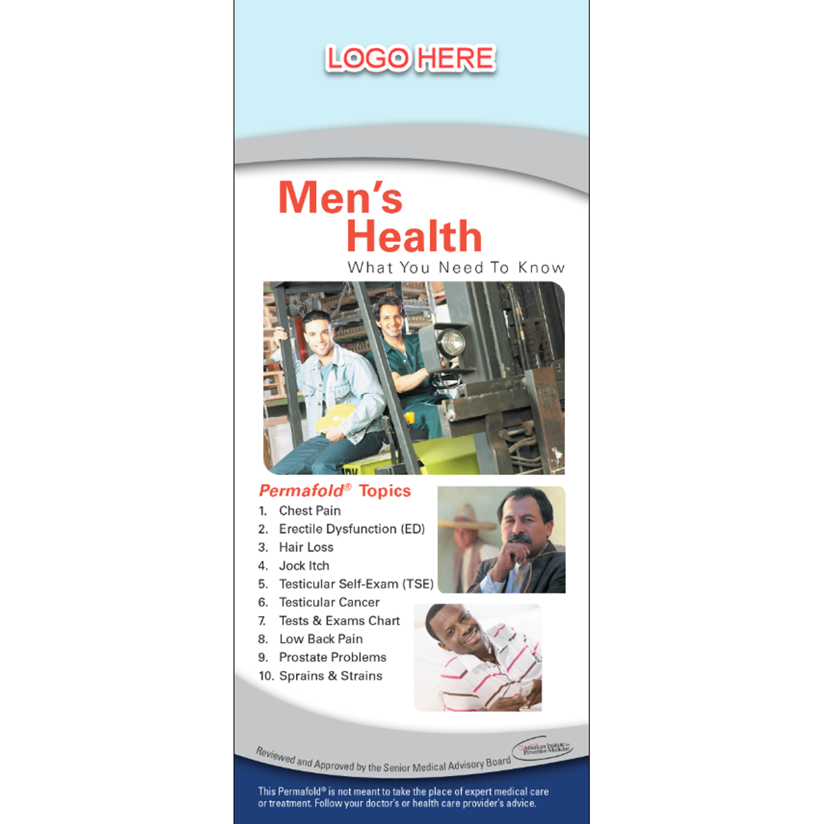 Mens Health Infofold®