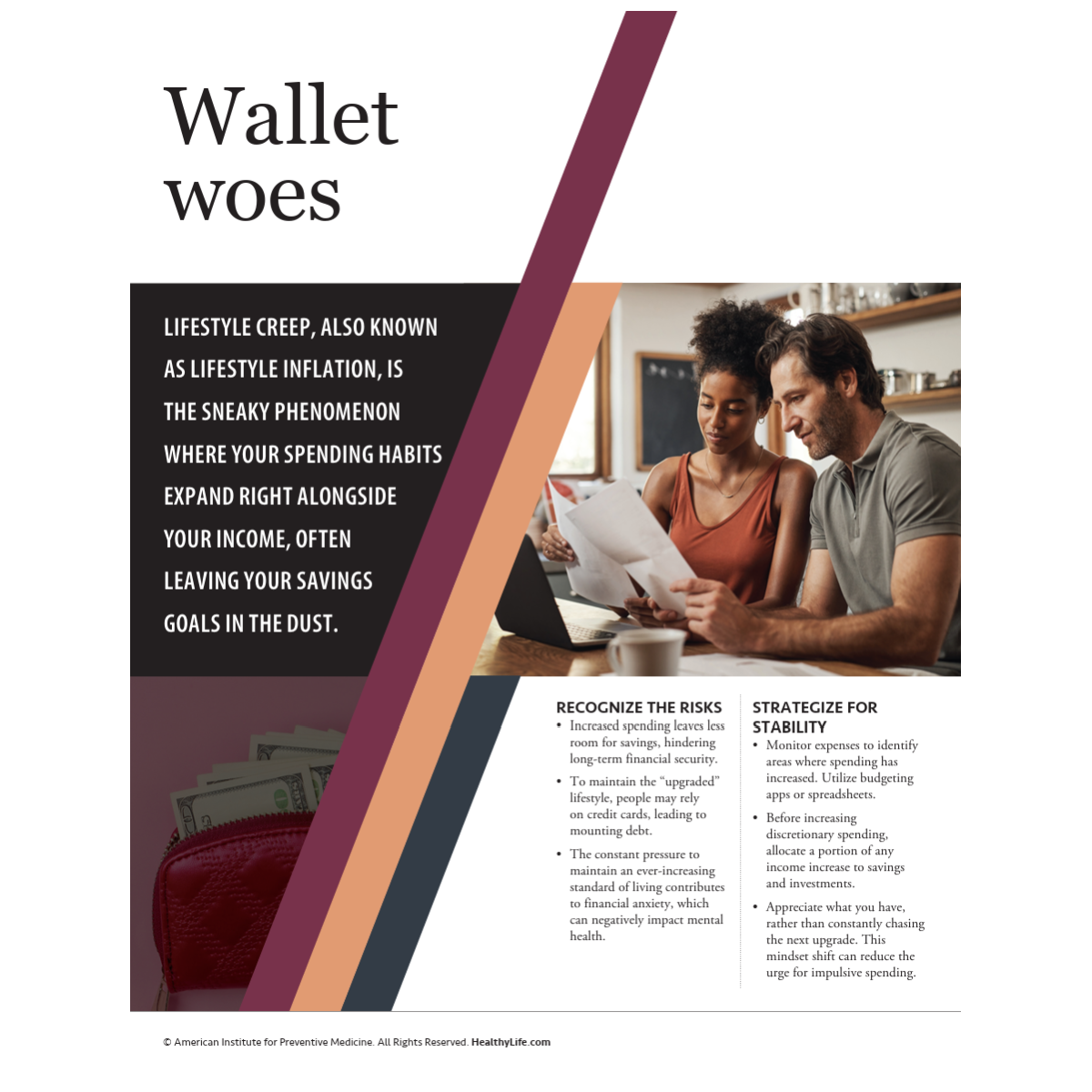 Whole Health: Wallet Woes
