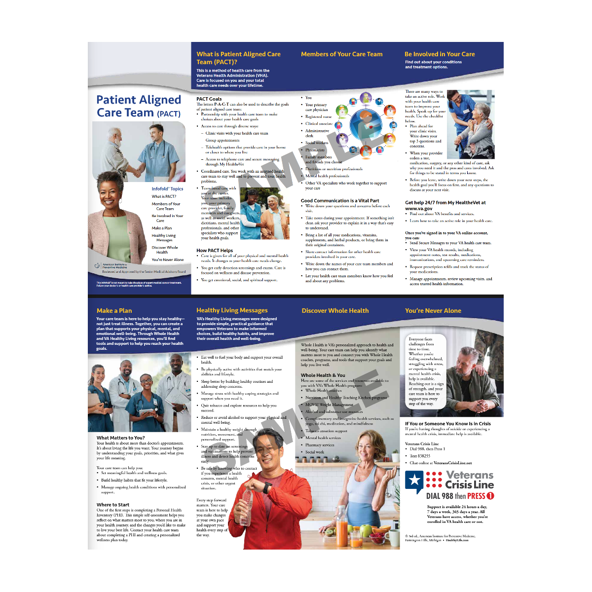 Patient Aligned Care Team (PACT) Infofold®