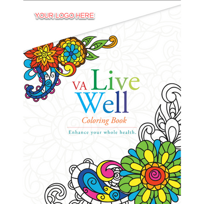 Live Well Coloring Book - Vol. 1