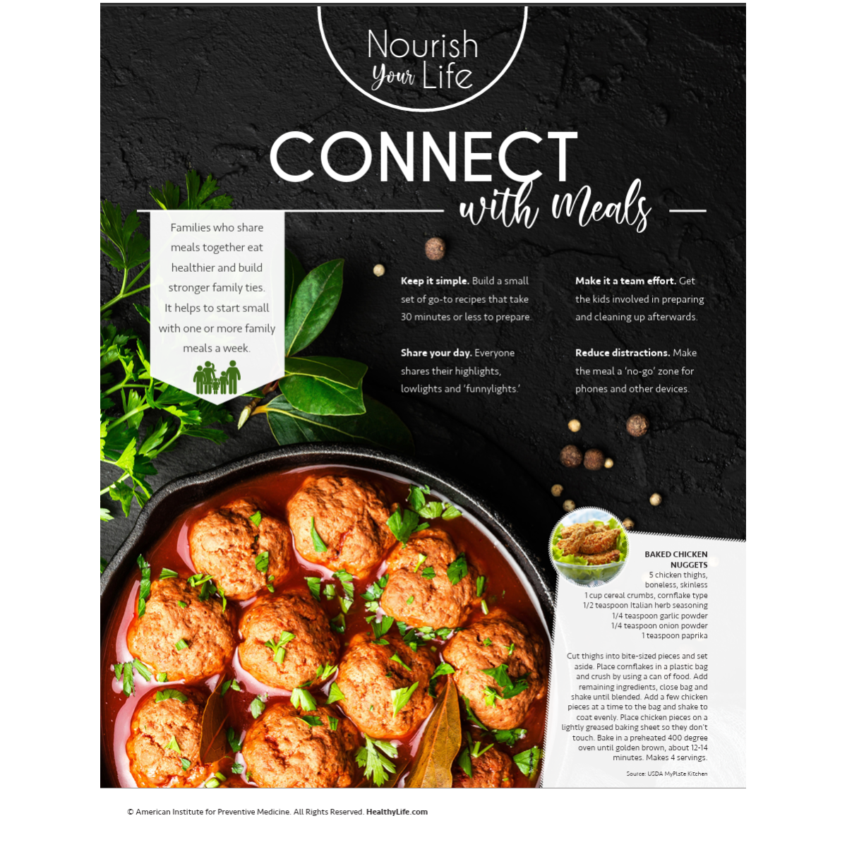 Nourish Your Life: Connect with Meals