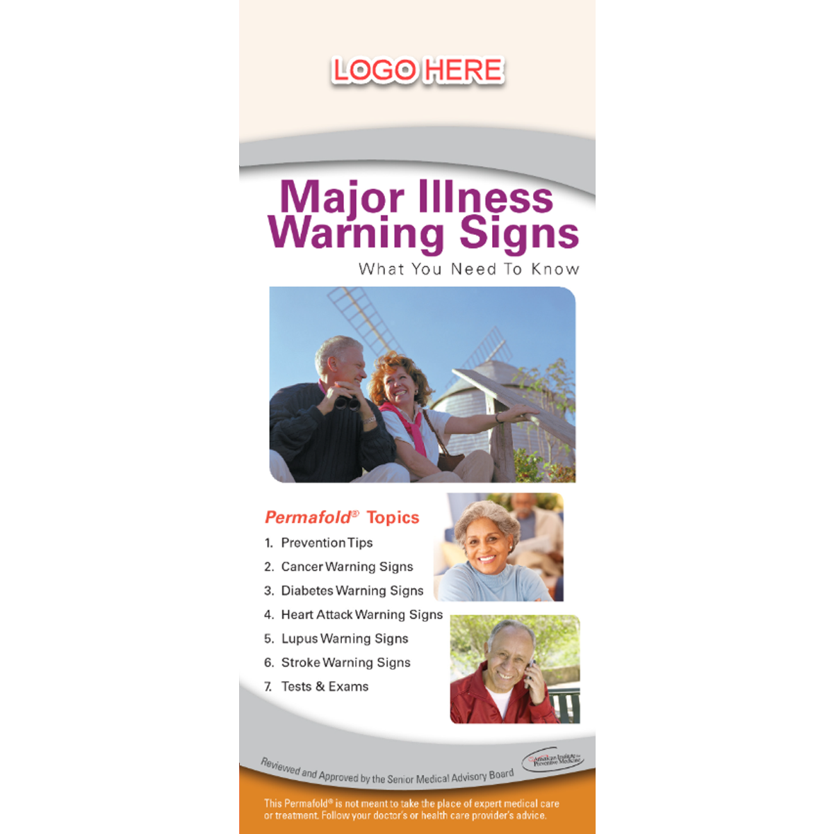 Major Illness Warning Signs Infofold®
