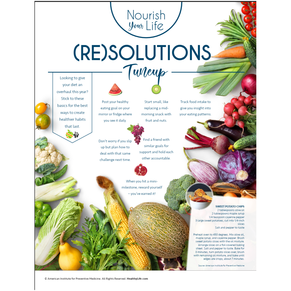 Nourish Your Life Set of 12 Handouts