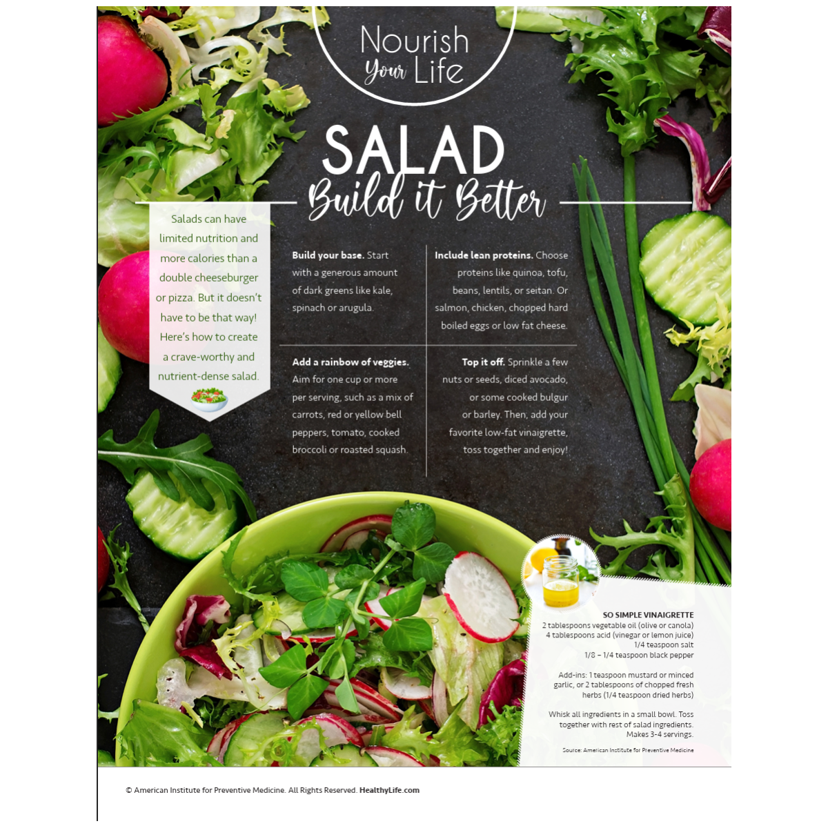 Nourish Your Life: Salad Build it Better