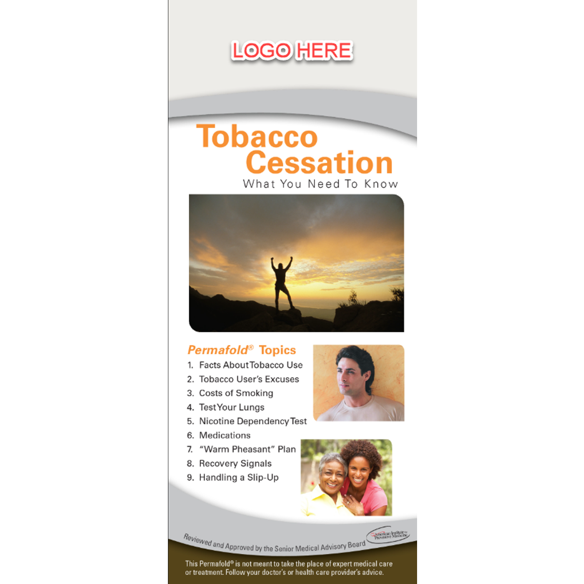 Tobacco Cessation Infofold®