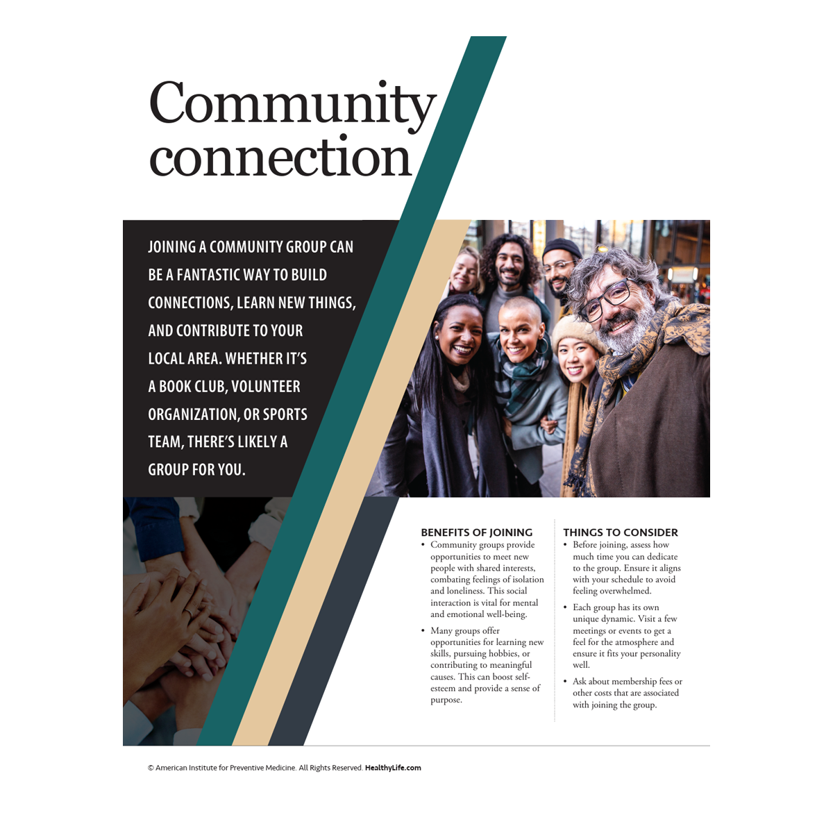 Whole Health: Community Connections