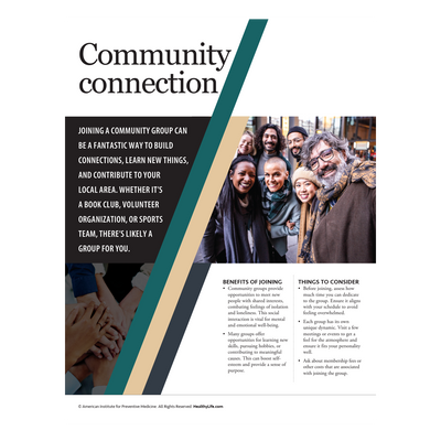 Whole Health: Community Connections